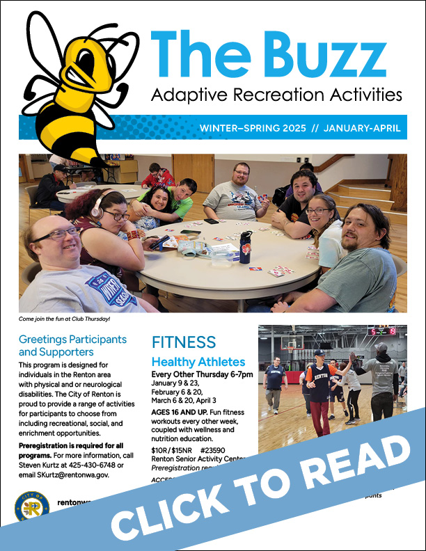 The Buzz Adaptive Recreation Program Guide