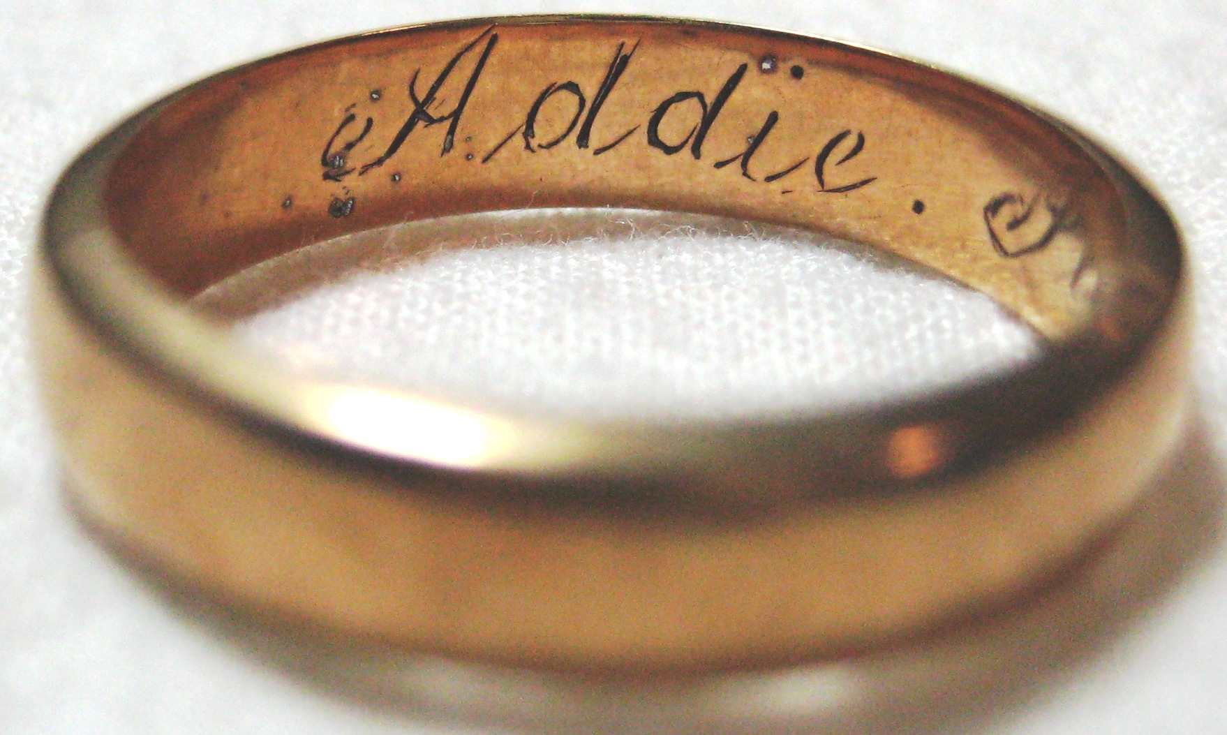 Ada Thorne's Wedding Ring