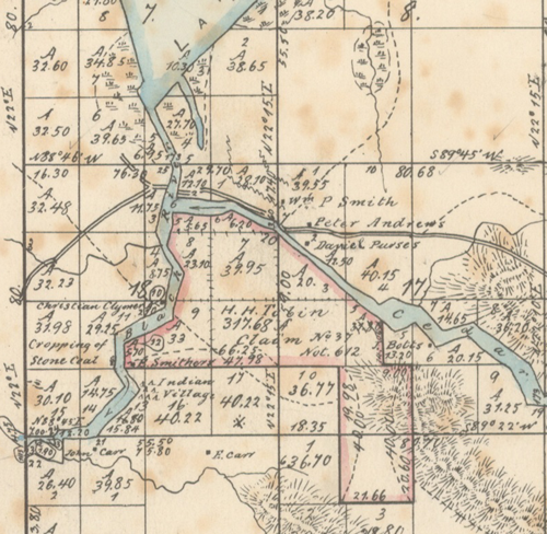 original plat map of Renton